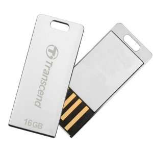  TRANSCEND USB DRIVE, 16GB,JETFLASH T3S, SILVER 