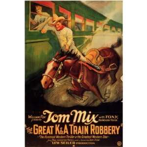  Great K & A Train Robbery 11x17 Poster