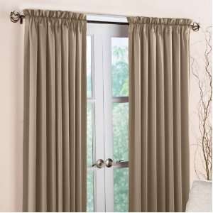   Brylane Home Madison Blackout Panels (TAUPE,54 W 63 L) Home