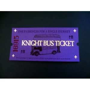  Harry Potter Inspired Knight Bus Ticket Toys & Games