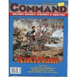  XTR Command Magazine #22, with Antietam Board Game 
