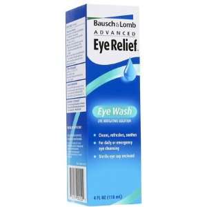Bausch & Lomb Advanced Eye Relief Eye Wash 4 oz, 2 ct (Quantity of 3)