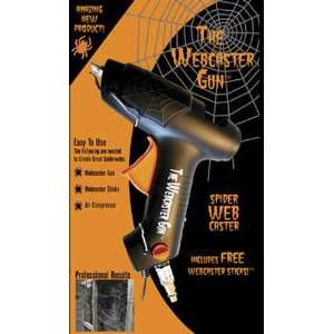 Webcaster   Spider Web Making Gun Halloween Prop With 40 