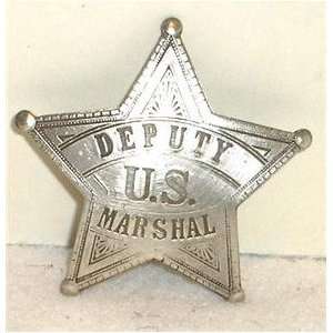  Deputy US Marshal Obsolete Old West Police Badge Star 