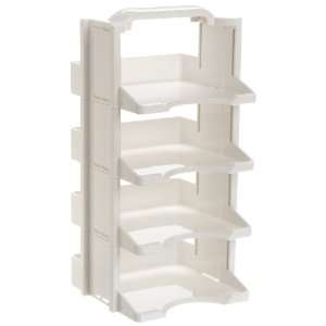   Tower Storage System, 6 Length x 6 Width x 11 13/16 Height, 4 Level