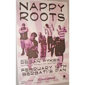  Nappy Roots Poster   Concert Flyer   Pursuit of Nappyness 