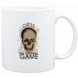    Mug White  Chess the toughest game  Sports