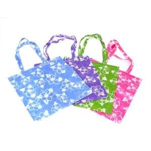 Beach Tote Bags (2 Pack) Blue & Pink Beauty