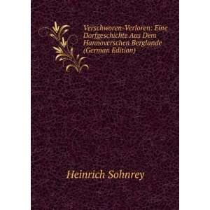   Dem Hannoverschen Berglande (German Edition) Heinrich Sohnrey Books