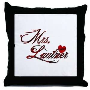  Mrs. Taylor Lautner Twilight Throw Pillow by  