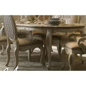  Lavelle Blanc Oval Dining Table   Aico Furniture