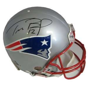 New England Patriots Tom Brady Signed Authentic Helmet