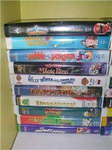 Lot of 46 Childrens Movies VHS Toy Story, Pinocchio and more  