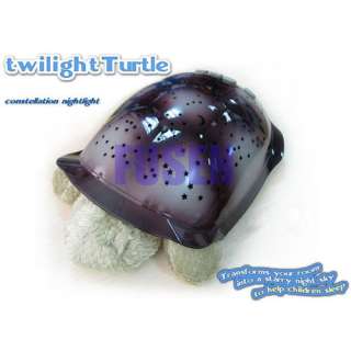 New Twilight Turtle Night Light Stars Lamp Baby Care  