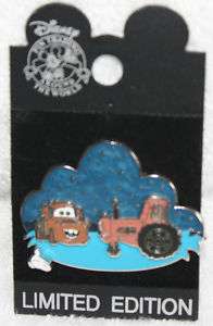 Disney White Glove Pin Tow Mater (Cars) LE500  