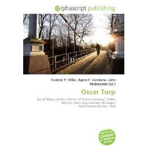  Oscar Torp (9786133775688) Books