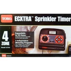  Toro 53765  Ecxtra 4 ZONE Sprinkler Timer 