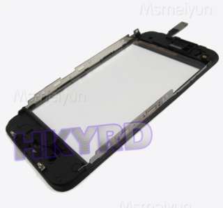 Touch Screen Digitizer+Mid Frame Assembly F I phone 3GS  