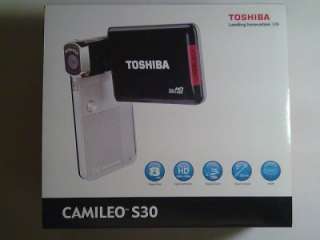Toshiba CAMILEO S30 HD Digital Camcorder with 3 LCD Touchscreen 16X 