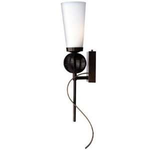  Forecast Moon Shadow 20 1/2 High Bronze Wall Sconce
