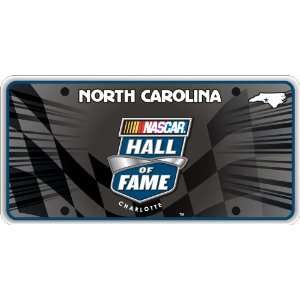   Series NASCAR Hall of Fame Commemorative License Plate Automotive