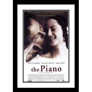  The Piano 20x26 Framed and Double Matted Movie Poster 