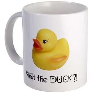  What the Duck? Funny Mug by 