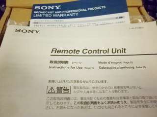 Sony RM C950 Remote Control Unit Camera Controller DXC  