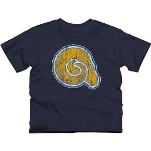  Albany State Golden Rams Youth Distressed Primary T Shirt 