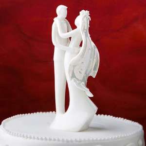 Exquisite Bride and Groom Dancing Wedding Cake Topper  