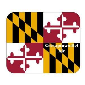   Flag   Cresaptown Bel Air, Maryland (MD) Mouse Pad 
