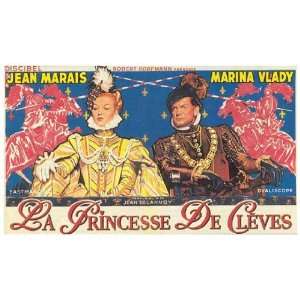  Princess of Cleves Poster Movie Belgian 20 x 40 Inches 