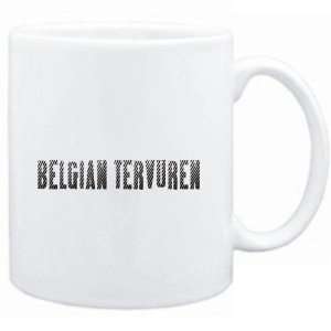  Mug White  Belgian Tervuren  Dogs