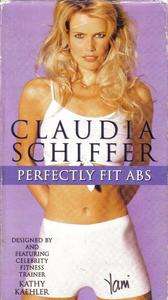 VHS CLAUDIA SCHIFFER PERFECTLY FIT ABS  