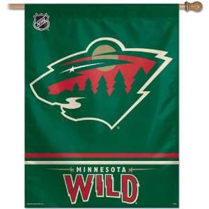  NHL Minnesota Wild 27 by 37 Inch Vertical Flag Sports 