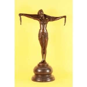  CLASSIC BELLY DANCER CHIPARUS BRONZE 