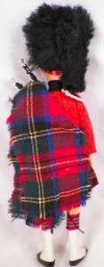 Scottish Bagpiper Man Doll Composition Peggy Nisbet Happy Dolls 