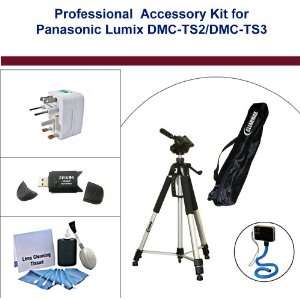  Professional Accessory Kit for Tripod; Panasonic Lumix DMC 