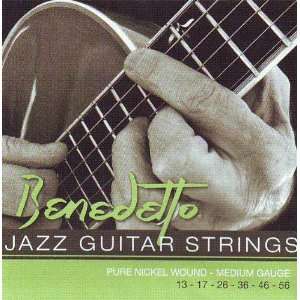  Benedetto Jazz Guitar Medium, .013   .056, JG M 