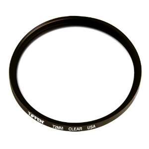 Tiffen 72mm Clear Glass Protection Coated Filter. Camera 