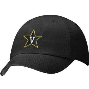  Nike Vanderbilt Commodores Ladies Black Campus Adjustable Hat 