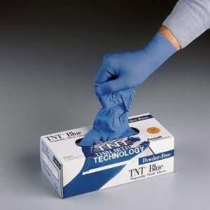 Ansell TNT Nitrile Gloves, Blue Powder Free 92 675   100 