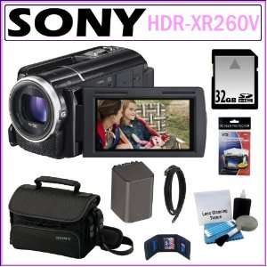 MP Camcorder with 30x Optical Zoom and 160GB HDD + 32GB SDHC + Sony 