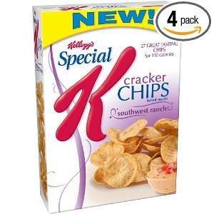 Kelloggs Special K Cracker Chips   Southwest Ranch, 4 oz. (Pack of 4 