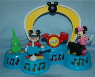   Mouse Talking Clubhouse Playset~BANDSTAND WITH MICKEY & MINNIE  