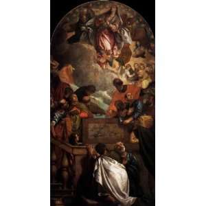   Veronese   32 x 62 inches   Assumption of the Virgin