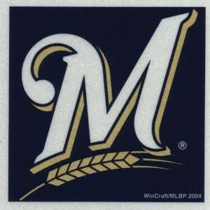   Brewers   Logo Reflective Decal   Sticker MLB Pro Baseball Automotive