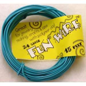  Fun Wire 24 Gauge Coil   Blue Razz Toys & Games