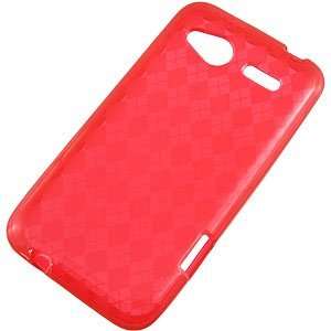  Argyle Red TPU Jelly Skin Case Cell Phones & Accessories