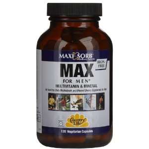    Country Life Max For Men Multivitamin VCaps